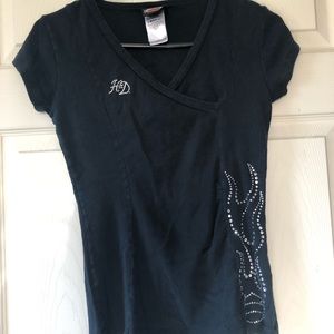 Harley-davidson scrunch t-shirt